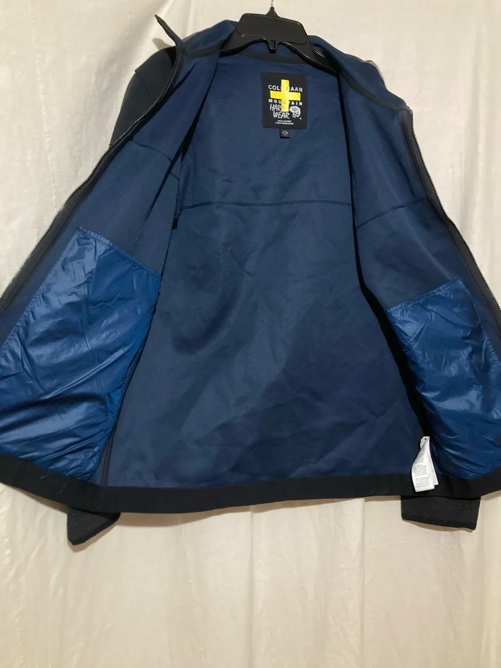 Cole Haan Men's Black Full-Zip Lightweight Jacket Mountain Hardware M